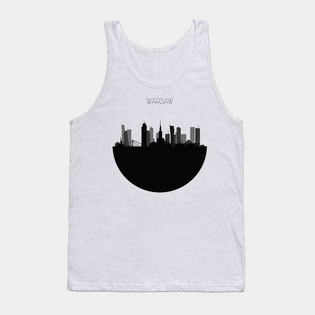 Warsaw Skyline Tank Top by inspirowl